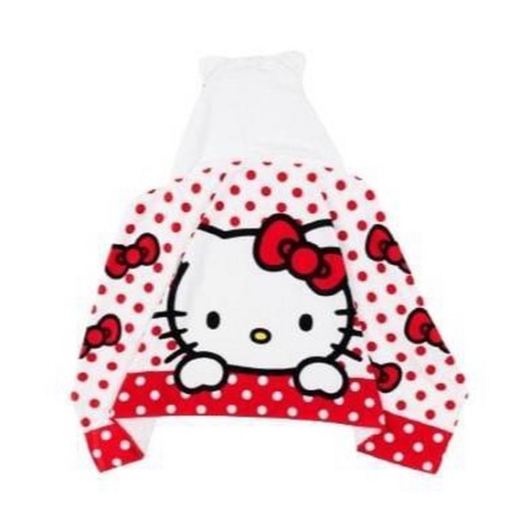 *NEW* Hello Kitty Kids' Hooded Towel Wrap - Picture 5 of 11